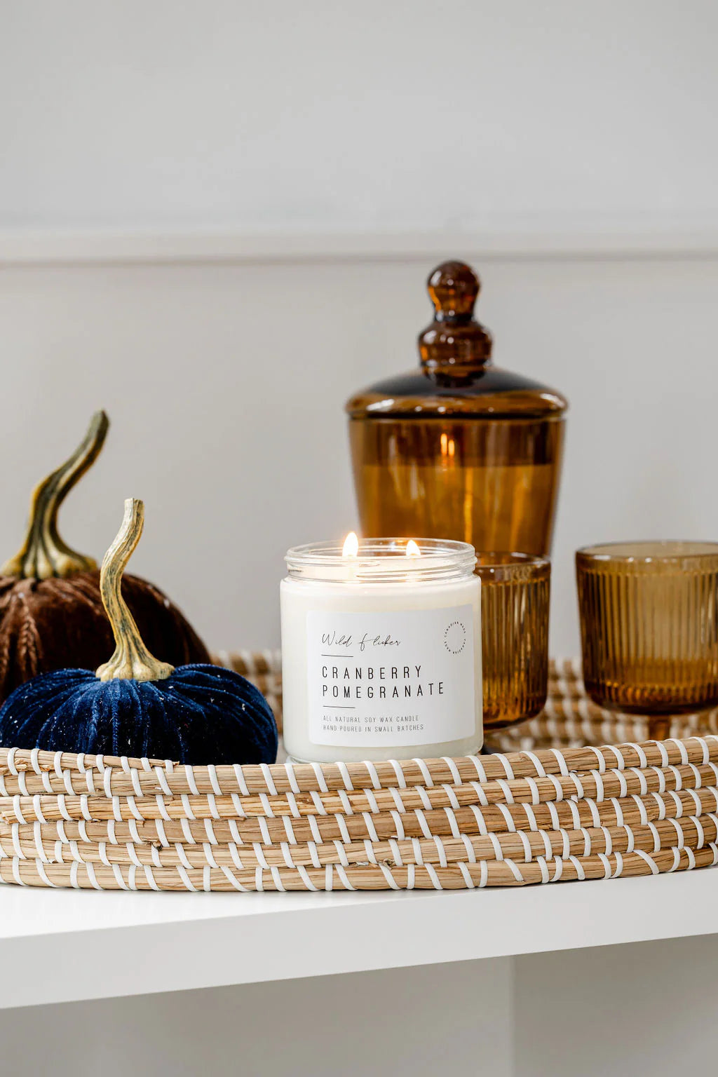 Candle Seasonal Dble Wick