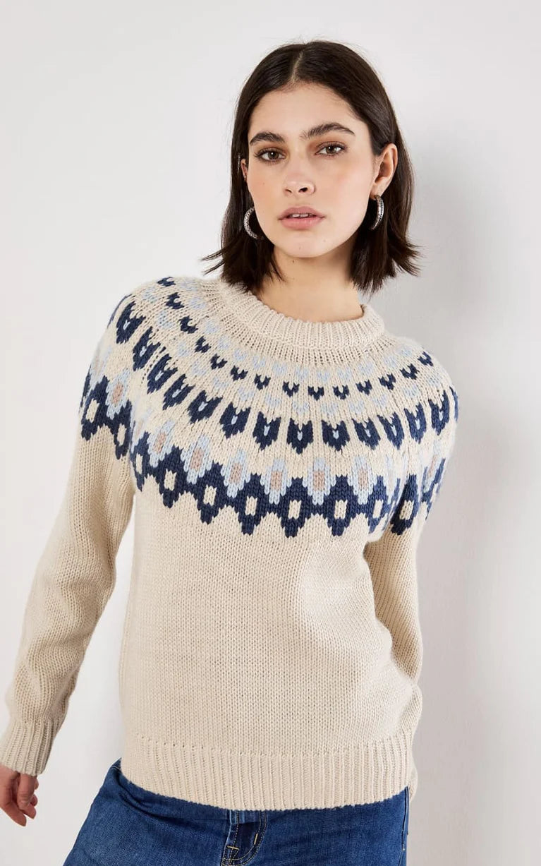Pullover Fairisle Crew