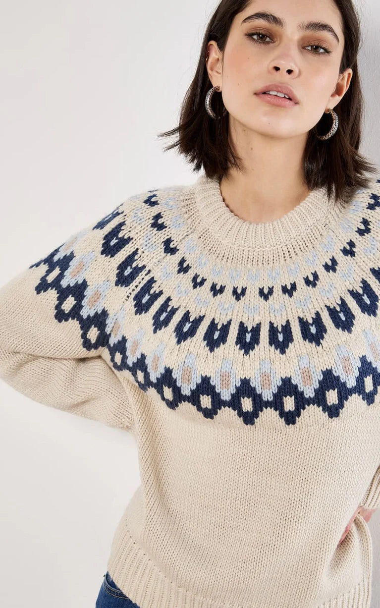 Pullover Fairisle Crew