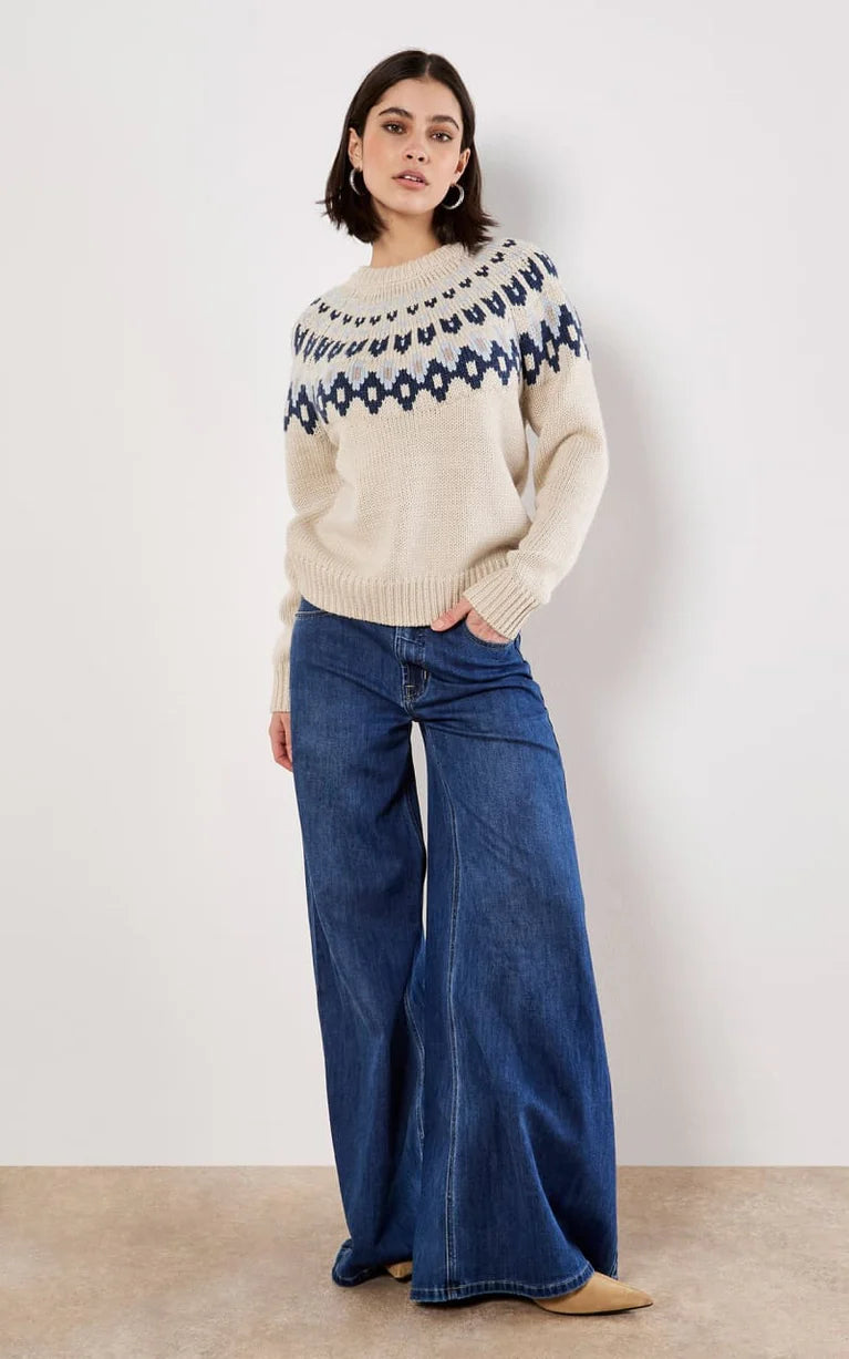 Pullover Fairisle Crew