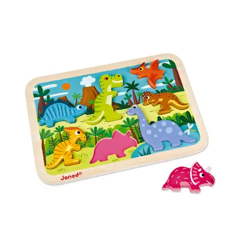 Janod Chunky Dinosaur Puzzle