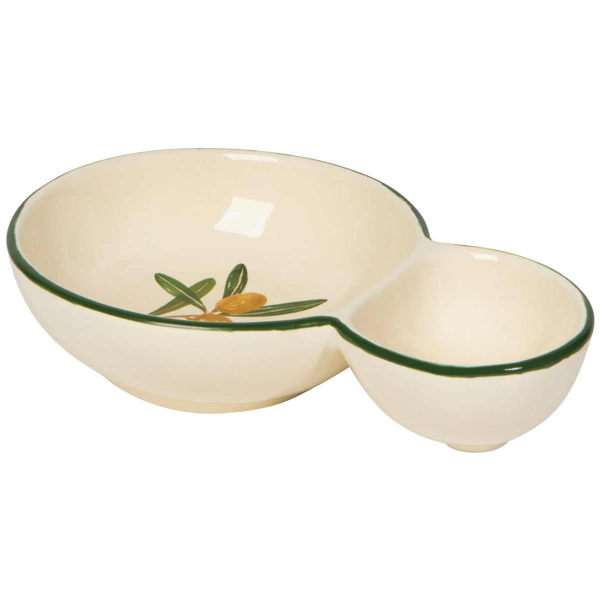 Dish Divided Olive