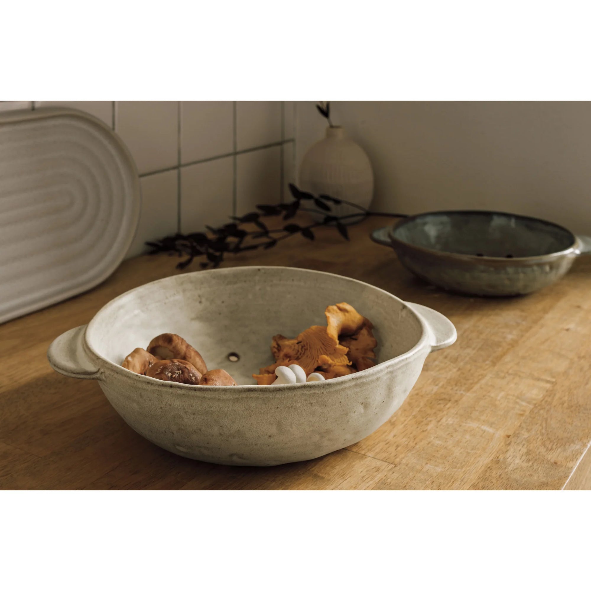 Fruit Bowl 9" Ivory