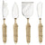 Cheese Knives Plume Gold