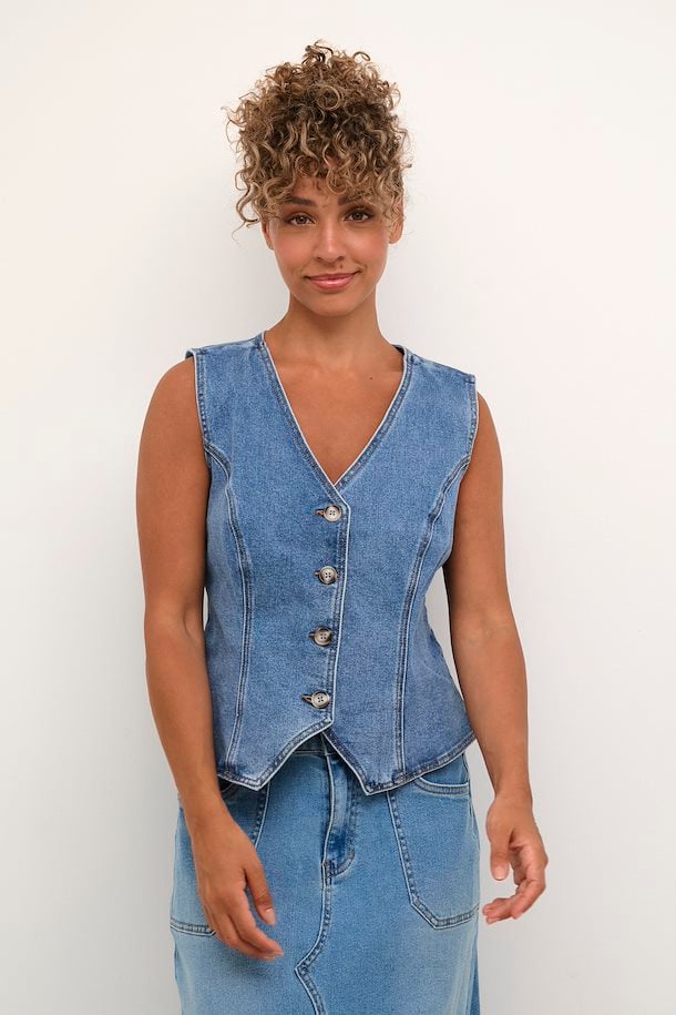 Waistcoat Fatima Denim