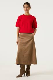 Skirt Suede Long