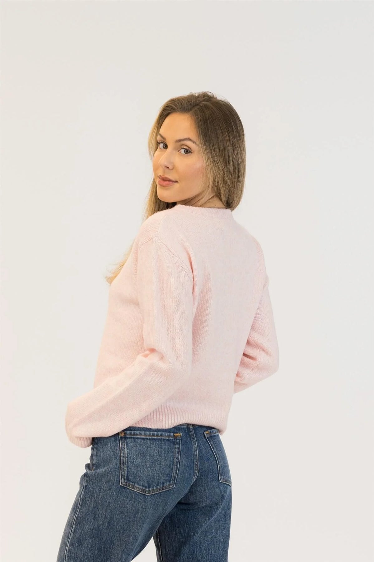 Cardigan Aisha Crystal Button