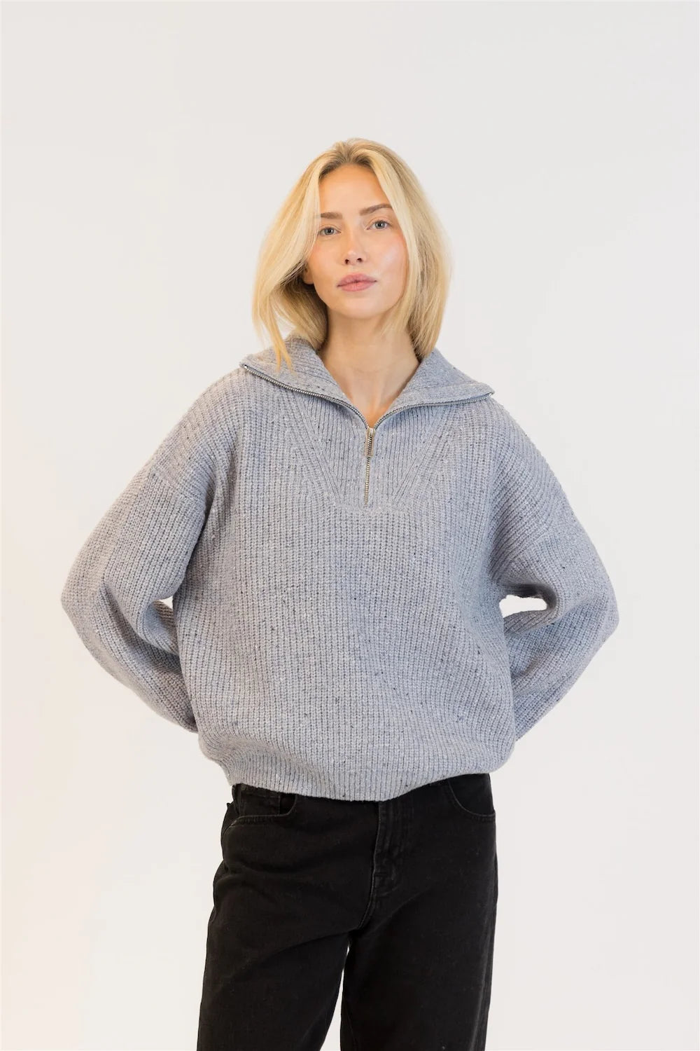 Pullover Chase Fleck 3/4zip