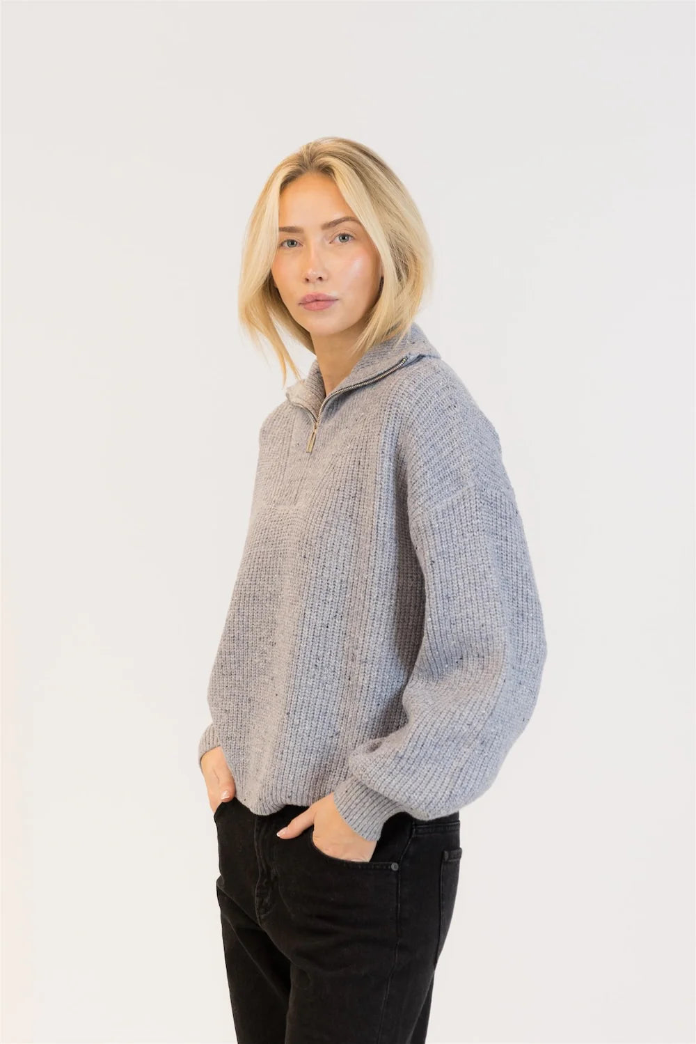 Pullover Chase Fleck 3/4zip