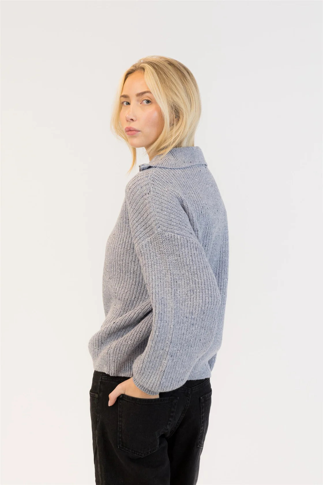 Pullover Chase Fleck 3/4zip