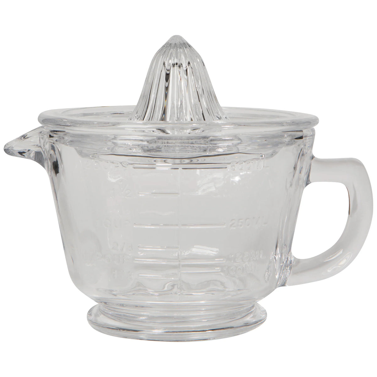 Citrus Reamer Glass
