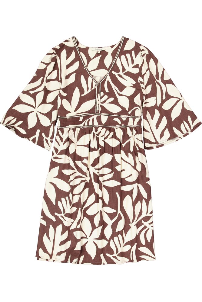 Dress Tropical Brown Short