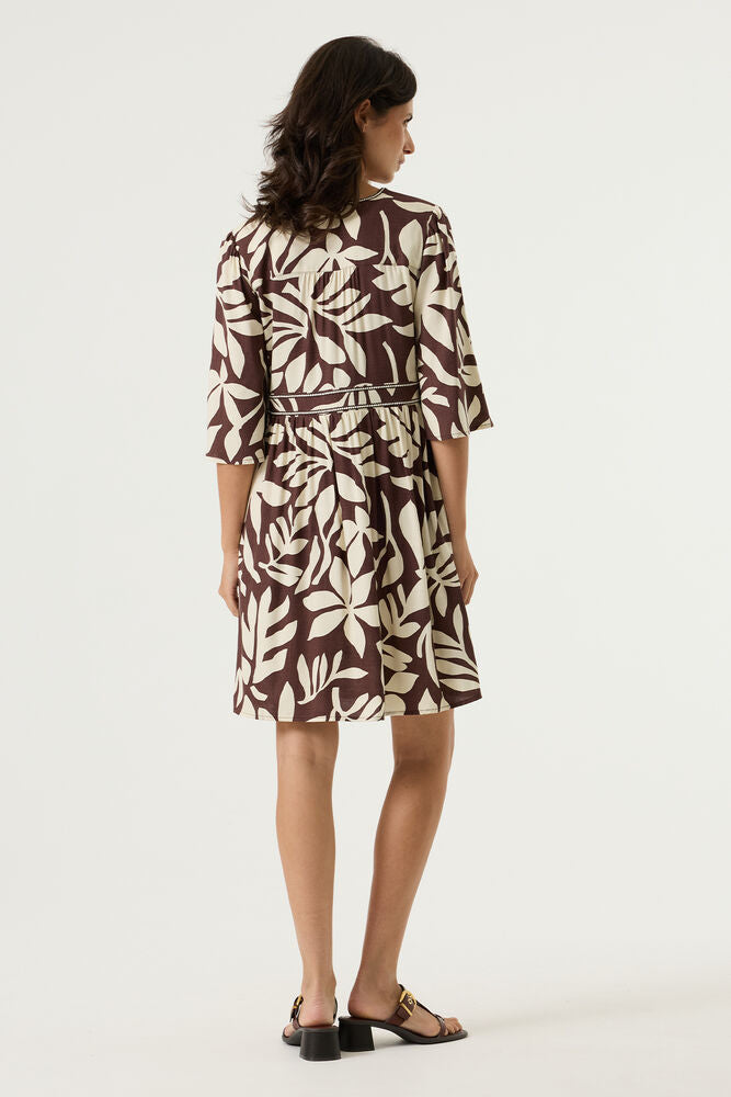 Dress Tropical Brown Short