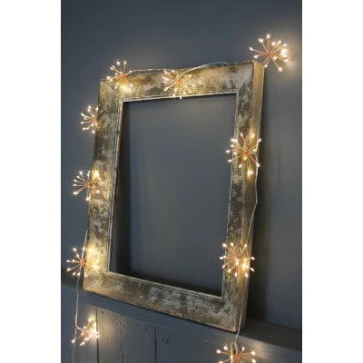 Starburst Chain Lights /Silver