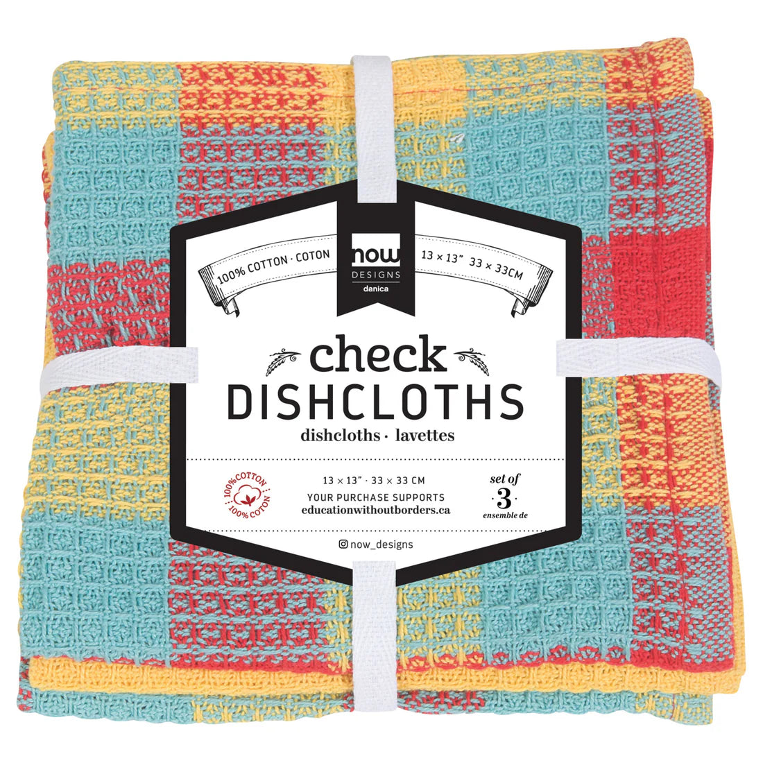 Dishcloth Check S/3