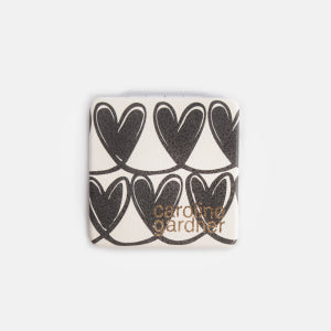 Heart Pocket Mirror Square