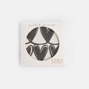 Heart Pocket Mirror Square