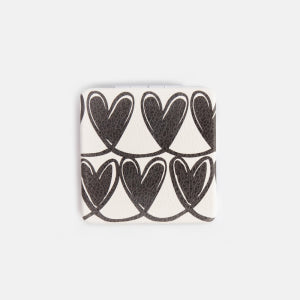 Heart Pocket Mirror Square