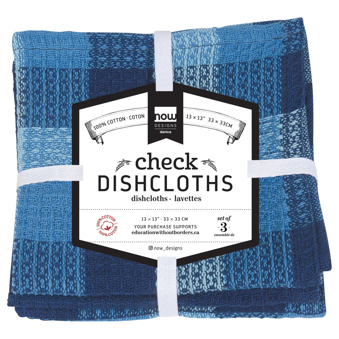 Dishcloth Check S/3