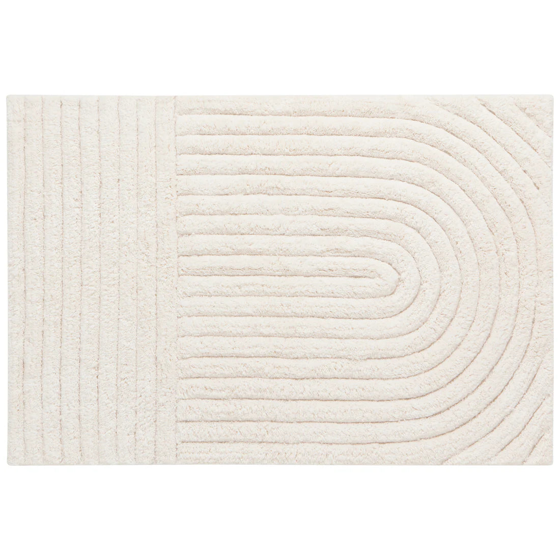 Rug Cotton Verge Cream 2x3