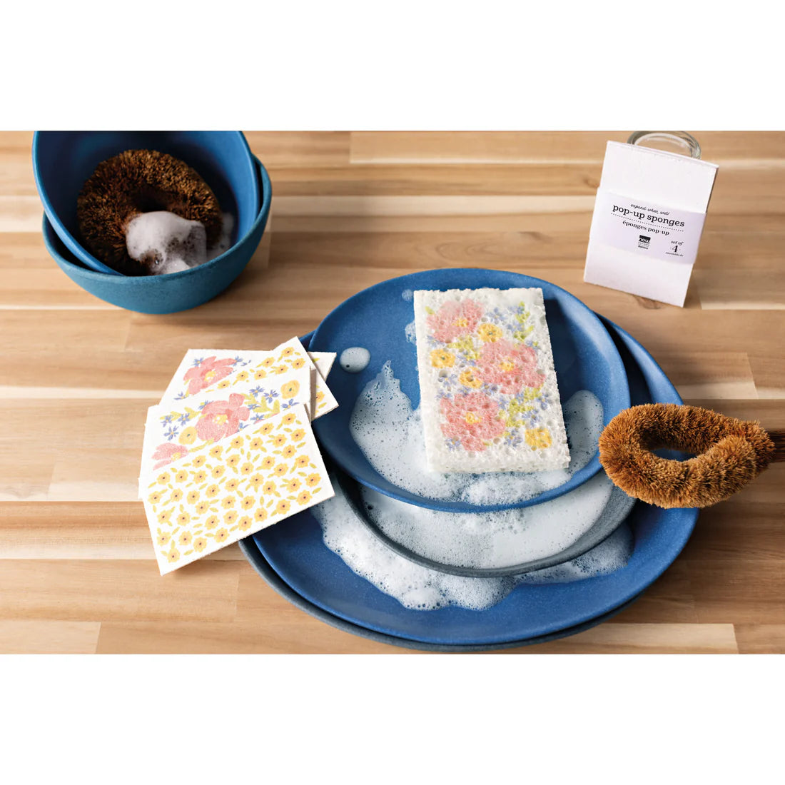 Pop-Up Sponges S/4